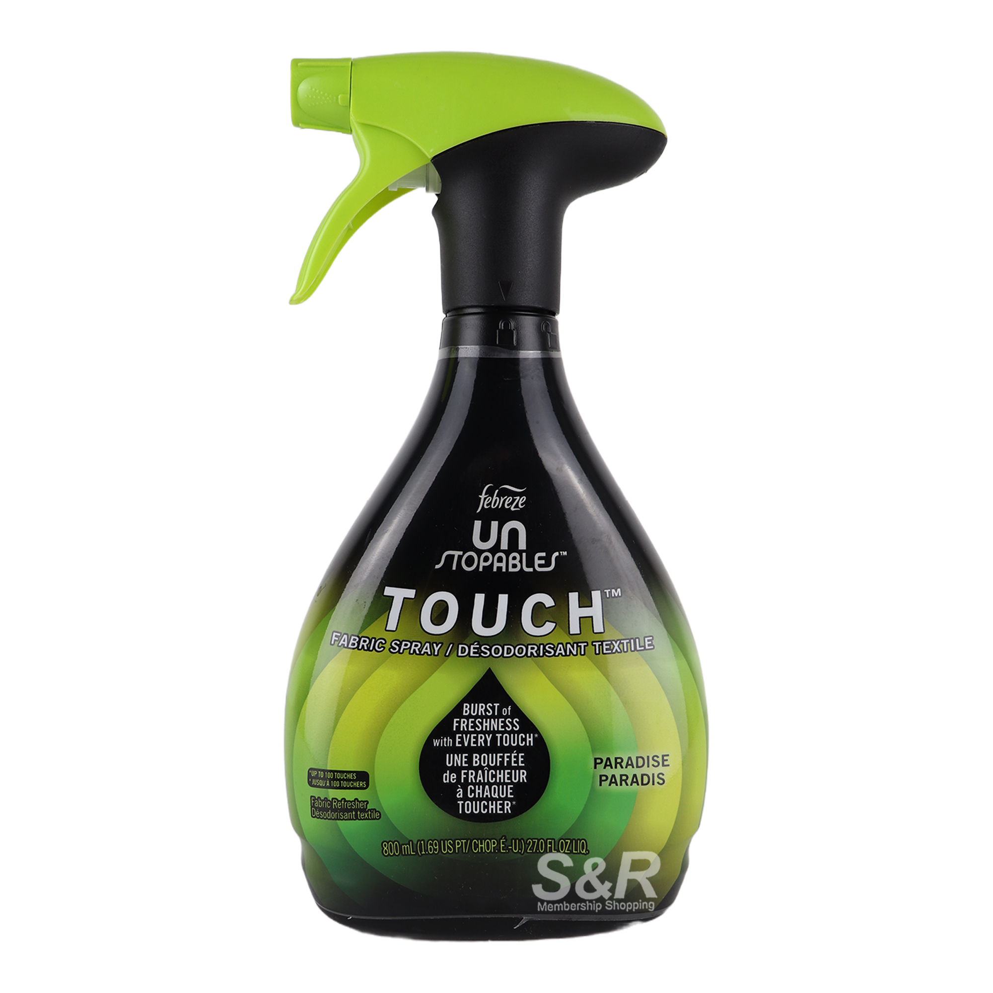Febreze Unstopables Fabric Spray Paradise Scent 800mL Febreze Unstopables Fabric Spray Paradise Scent 800mL